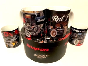 SNAP ON Tools HIGH OCTANE MUG SET - COLLECTORS EDITION - Man Cave, Garage, New - Picture 1 of 3