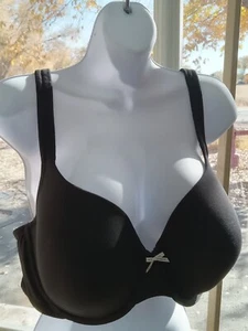 Cacique Black Underwire Bra, Women's Size 46D - Picture 1 of 7