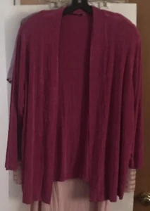 New Pink Raspberry Jacket Vikki Vi  California 1XP made in USA  Nordstrom Petite - Picture 1 of 12
