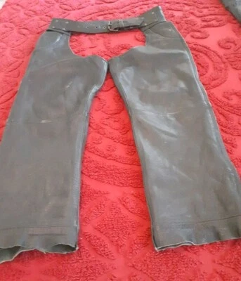 Gorras de cuero negras Easy Rider vintage talla pequeña bien usadas  Foto 1 de 4