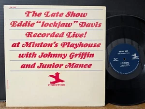 Eddie Lockjaw Davis Johnny Griffin The Late Show 1965 Prestige Junior Mance RVG - Picture 1 of 3