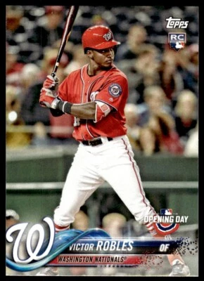 2018 TOPPS OPENING DAY ROOKIE VICTOR ROBLES R43 - Image 1 of 2
