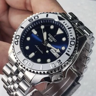 Cristal de zafiro doble cúpula SKX007/SRPD/SSK GMT para insertos de bisel inclinado - CT0 Foto 1 de 4