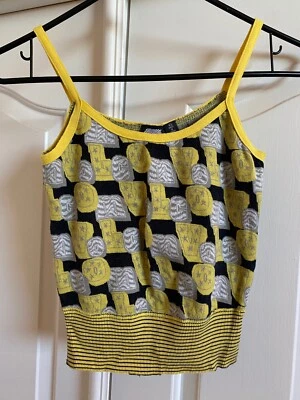 Vintage Womens Volcom Gals "Glamour Girl" Tank Top XS 2001 Y2K Made in Korea - Image 1 of 4