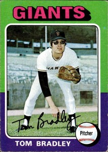 TOM BRADLEY 1975 Topps #179 BUY ANY 2 ITEMS FOR 50% OFF   B210R2S27P18