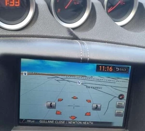 NISSAN 370Z 2010 - 2016 UNITÀ TESTA STEREO SAT NAV COMPLETA (RIF: CD166) - Foto 1 di 11