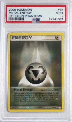 2006 Pokemon EX Holon Phantoms # 95 Metal Energy PSA 9 Card MINT Trusted Seller! - Image 1 of 2