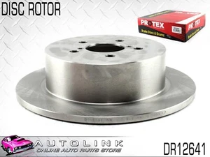 Protex Rear Disc Rotor for Subaru Outback BP 2.5L 3.0L 2003-2009 DR12641 x1 - Picture 1 of 3