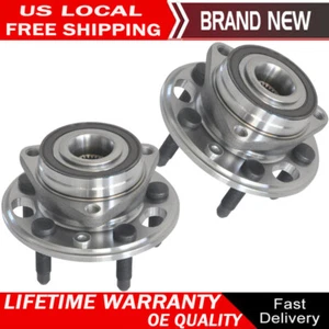 2 Front or Rear Wheel Bearing Hubs for Chevy Impala Malibu Equinox Regal Terrain - Foto 1 di 9