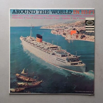 AROUND THE WORLD IN HI-FI VINYL LP EPIC VG 91 Foto 1 de 4