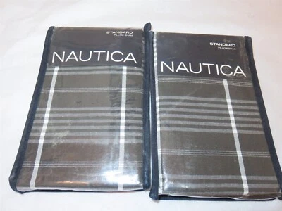 2 Nautica VENTANA Plaid Standard Shams - Image 1 of 4