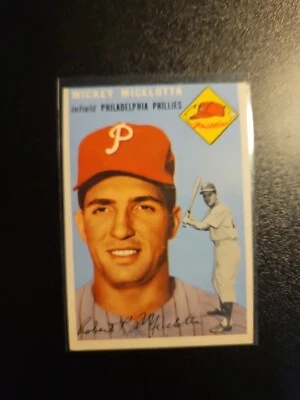 1954 Topps Set-Break #212 Bob Micelotta EX-MT NR-MINT Philadelphia Phillies  - Image 1 of 3