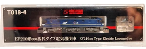 Z scale Rokuhan T018-4 Powered JRF EF210 Electric Loco w/opt cplrs (tested) - Picture 1 of 12
