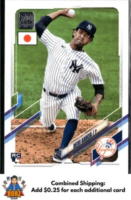 2021 Topps Japan Edition #212 Deivi Garcia RC New York Yankees - Image 1 of 2