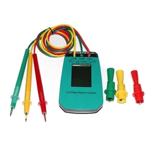 Handheld Phase Order Meter 3 Phase Rotation Tester for Industrial and Home - Picture 1 of 8