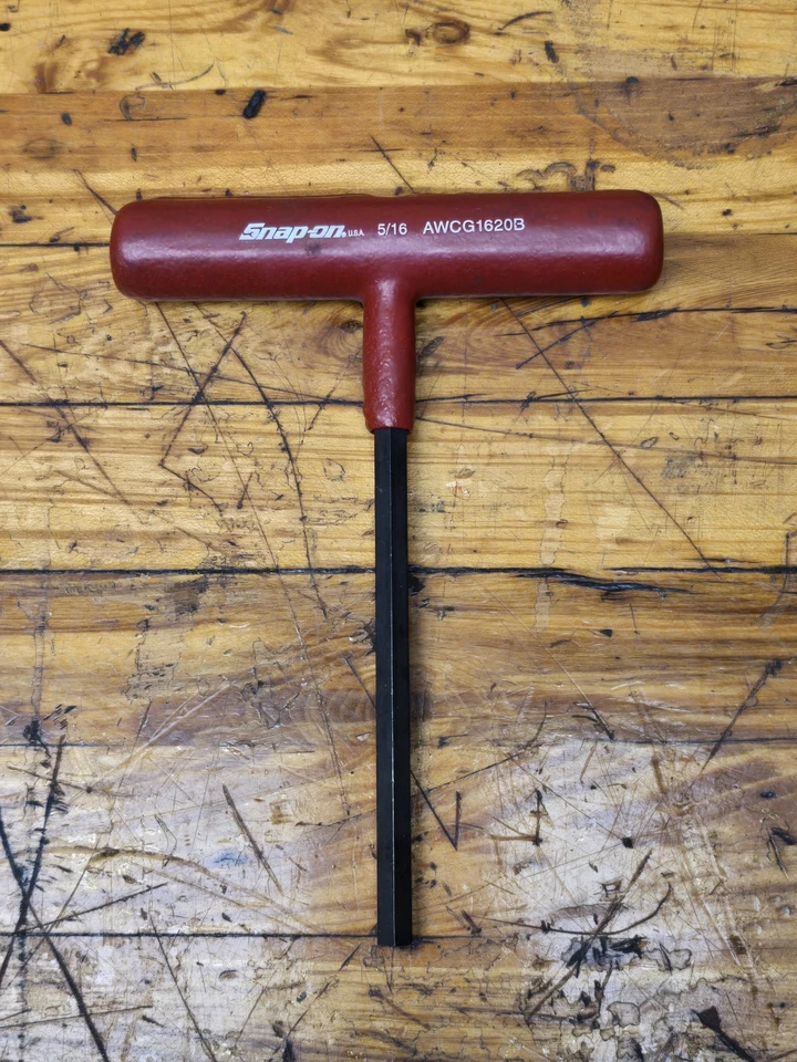 Snap On AWCG1620B T-Handle Hex Allen Driver 5/16" NEW - Image 1 of 4
