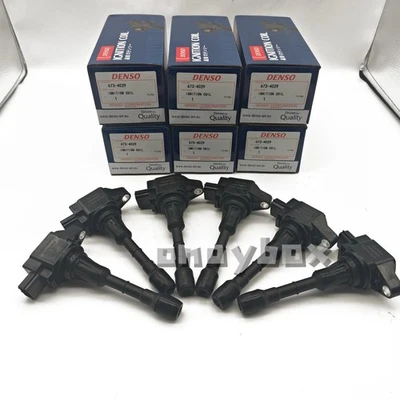 6x DENSO 673-4029 Direct Ignition Coil For 2007-2020 Nissan INFINITI 22448-JA10C Foto 1 de 4
