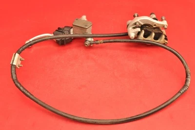 2014 08-16 YAMAHA YZ125 YZ250 YZ250F Front Brake Caliper Master Lever Hose Pads - Image 1 of 4