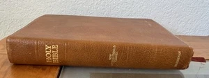 Vtg Holy Bible New International Version Top Grain Cowhide 1979 NIV Cowhide - Picture 1 of 19