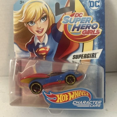 Hot Wheels 2016 DC Comics Super Hero Girls Personaje Vehículo SUPERGIRL 1:64 NUEVO  Foto 1 de 4
