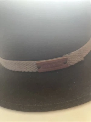 VTG Woolrich Fedora Medium Green Cowboy Trilby Wool Crushable Water Repellent - Image 1 of 4