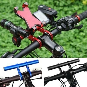 Bike Handle Extender Bicycle Holder Handlebar Extension Bar Mount Bracket - Picture 1 of 10