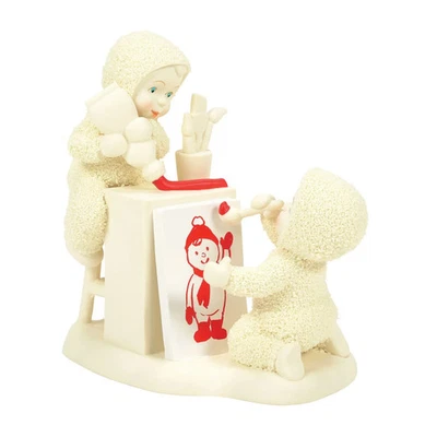 DEPARTMENT 56 Dept 56 Snowbabies A PORTRAIT FOR SANTA Snowbaby Figurine 6015992 NEW 2025