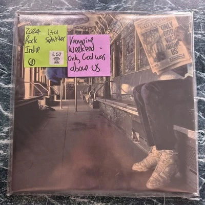 Vampire Weekend - Only God Was Above Us 2x 12” Vinyl Records 2x EX Limited Ed - Image 1 of 4