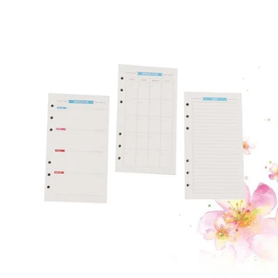  3 Sets Loose-leaf Notebook Paper for Binders Daily Planner Refills - Image 1 of 4