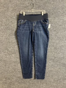 Old Navy Womens Maternity O.G. Straight Straight Front Low Panel Jeans Sz 6 Long - Picture 1 of 11