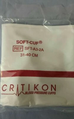 20 puños de presión arterial grandes para adultos Critikon SFT-A3-2A SOFT-CUF 31-40 cm Foto 1 de 2