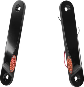 PRO ONE Billet Signal Lights FLHX Black 909109B - Picture 1 of 1