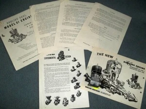 Vintage Ignition Engine Tether Car DOOLING .61 RACING ENGINES History - Picture 1 of 2
