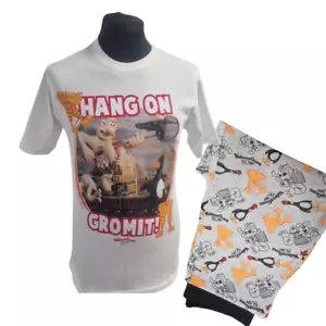 Wallace and Gromit adults 2 piece Pyjama Set/ Lounge Set - Picture 1 of 10