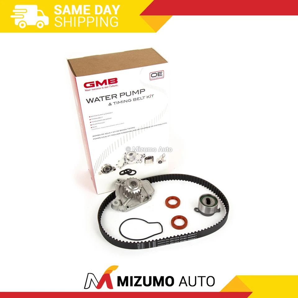 GMB Timing Belt Kit Water Pump Fit 88-95 Honda Civic Del Sol CRX 1.5 D15B2/B7 - Image 1 of 4