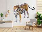3D Tiger Ohr C573 Tier Wallpaper Wandbild Poster Wandaufkleber Abziehbild Zoe
