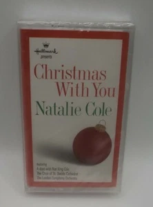 Vintage 1998 Hallmark Cassette Christmas With You  Natalie Cole NEW & Unopened - Picture 1 of 4