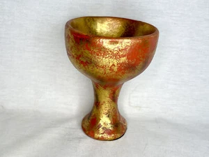 Indiana Jones, Holy Grail Chalice, Real Prop Replica, Solid Resin, Gold Leafed,  - Picture 1 of 9