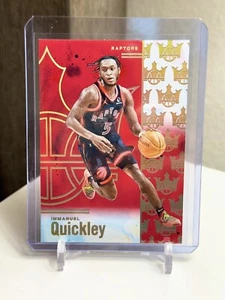 2024-25 Panini Court Kings #17 IMMANUEL QUICKLEY Red Parallel /149 - Picture 1 of 2