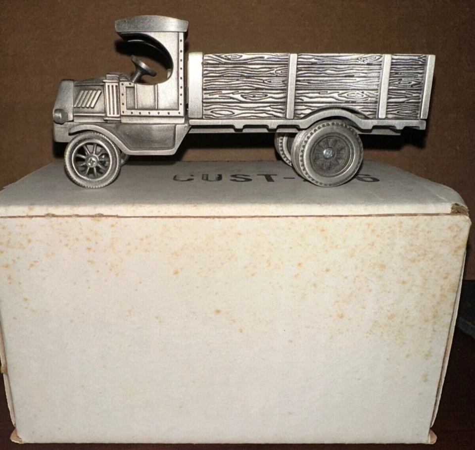 Spec Cast Pewter John Deere Delivery Truck Phoenix 1990 Expo Limited #243 - Image 1 of 3