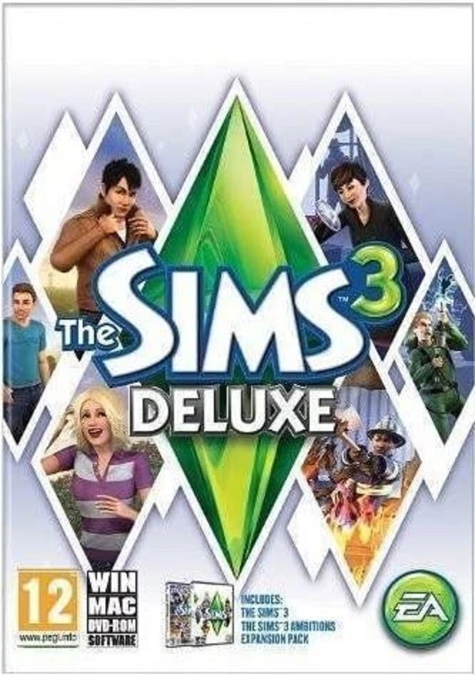 Sims 3 Deluxe PC NEW Sealed UK Version - Image 1 of 1