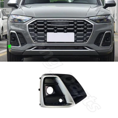 RH Front Bumper Chrome Grille Cover For Audi Q5 S-Line SQ5 SQ5 Sportback 21-24 - Image 1 of 4
