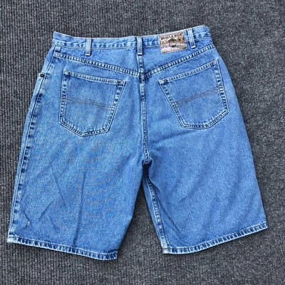 Vintage Bugle Boy Jeans 765 Shorts Men's 36 x 10" Skate Baggy 90’s See Pics - Image 1 of 4