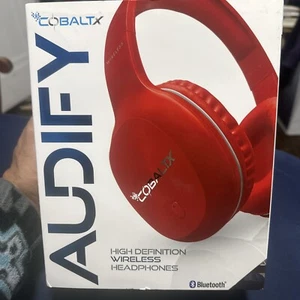 CobaltX Audify High Definition Wireless Headphones NEW - Picture 1 of 5