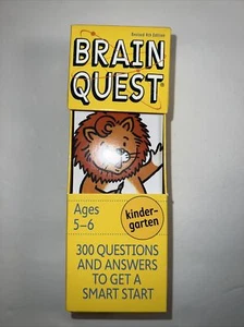 Brain Quest Kindergarten, Revised 4th Edition: 300 Questions and Answers to Get - Imagen 1 de 6
