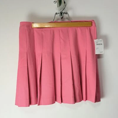 Mini/saia de tênis grande plissada rosa feminina Nordstrom Rack nova com etiquetas - Imagem 1 de 4