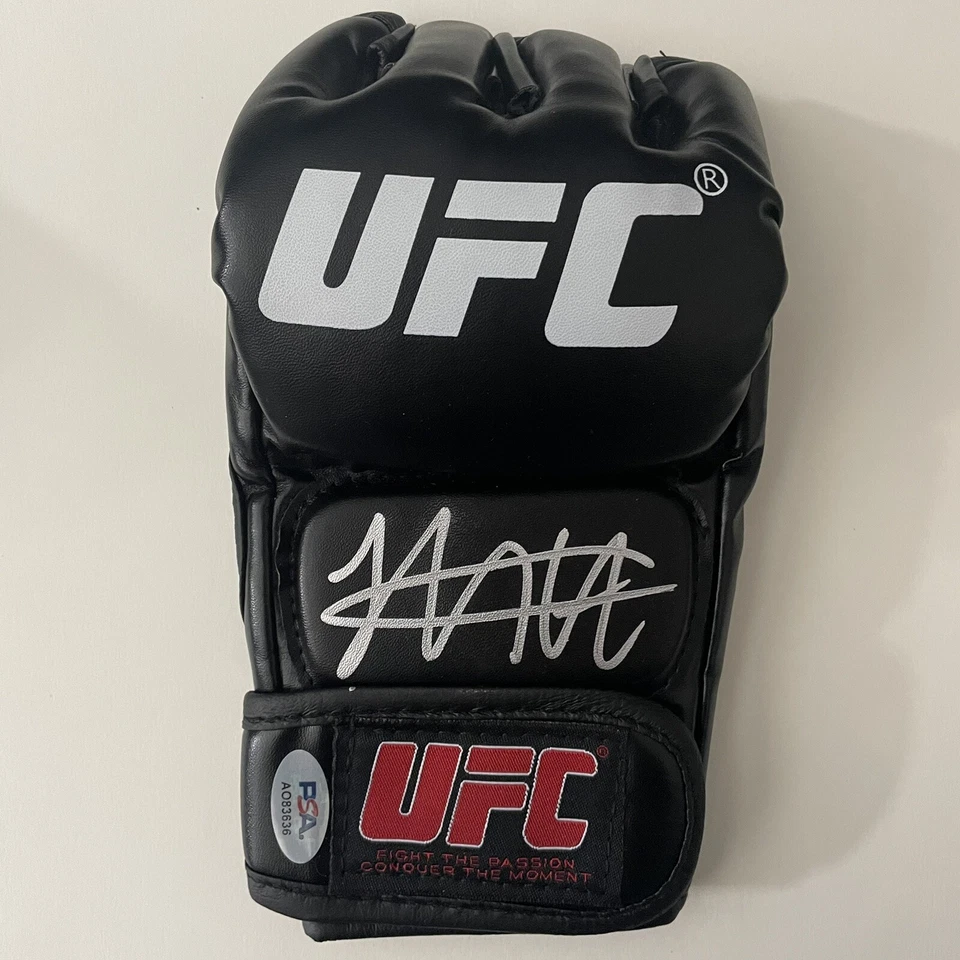Khabib Nurmagomedov Signed UFC Fight Glove PSA/DNA Autographed - Image 1 of 1