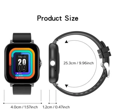 Smartwatch H 13 2023 1.44'' Gloryfit Black