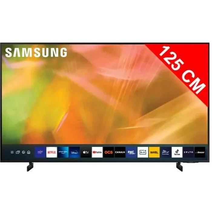 SAMSUNG TV LED 4K 125 cm UE50AU8075U - Photo 1/1