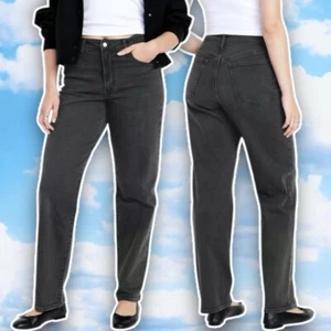 NWT Old Navy High-Waisted OG Loose Jeans Black Wash Denim Mom Jeans 90s Style - Picture 1 of 9